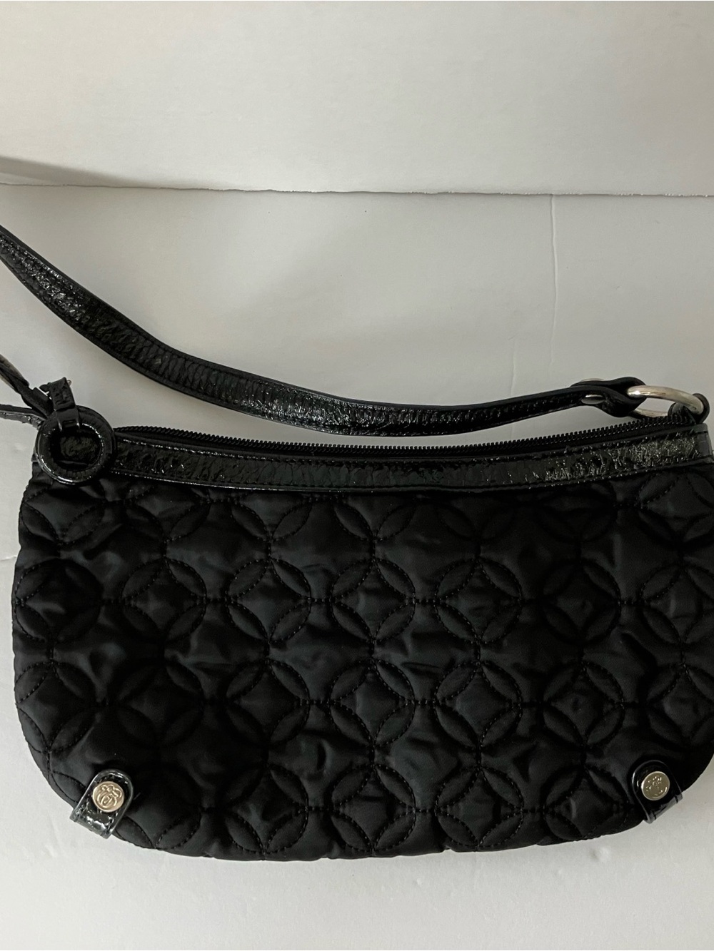 Vera Bradley Black Quilted Shoulder Bag